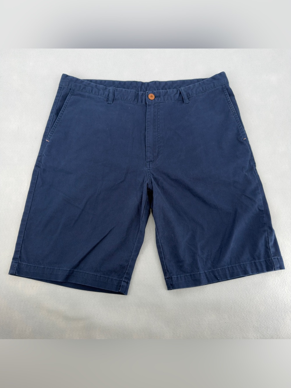 Tommy Bahama Blue Cotton Chino Shorts 38